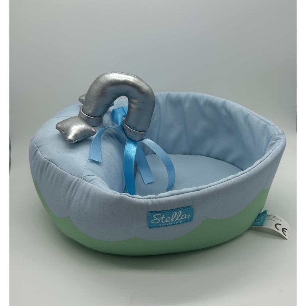 Manhattan Toy Stella Collection Green/Blue Soft Bath Tub Plush 10"